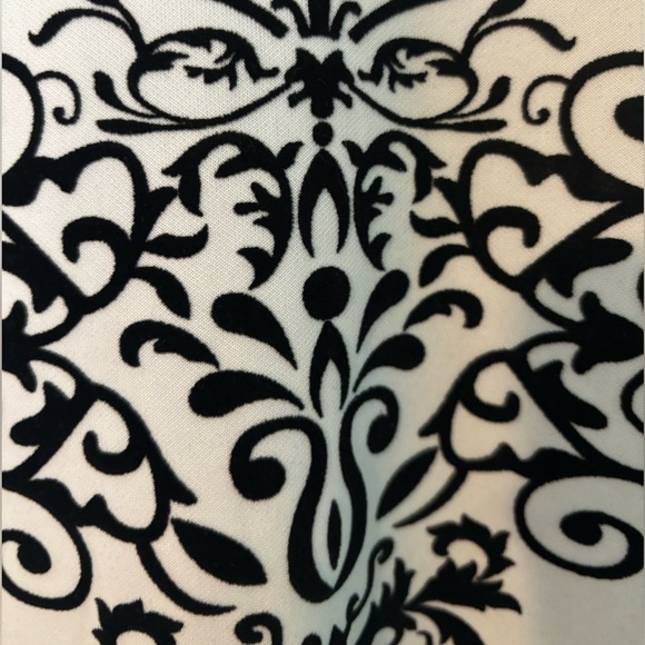 Strapless Black/ White Formal Dress - Picture 5 of 6